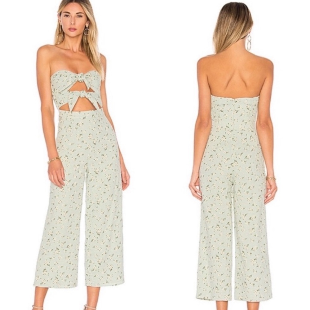 Majorelle Tessa Jumpsuit in Mint Green